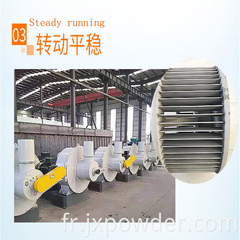 extinguishing agent jet mill